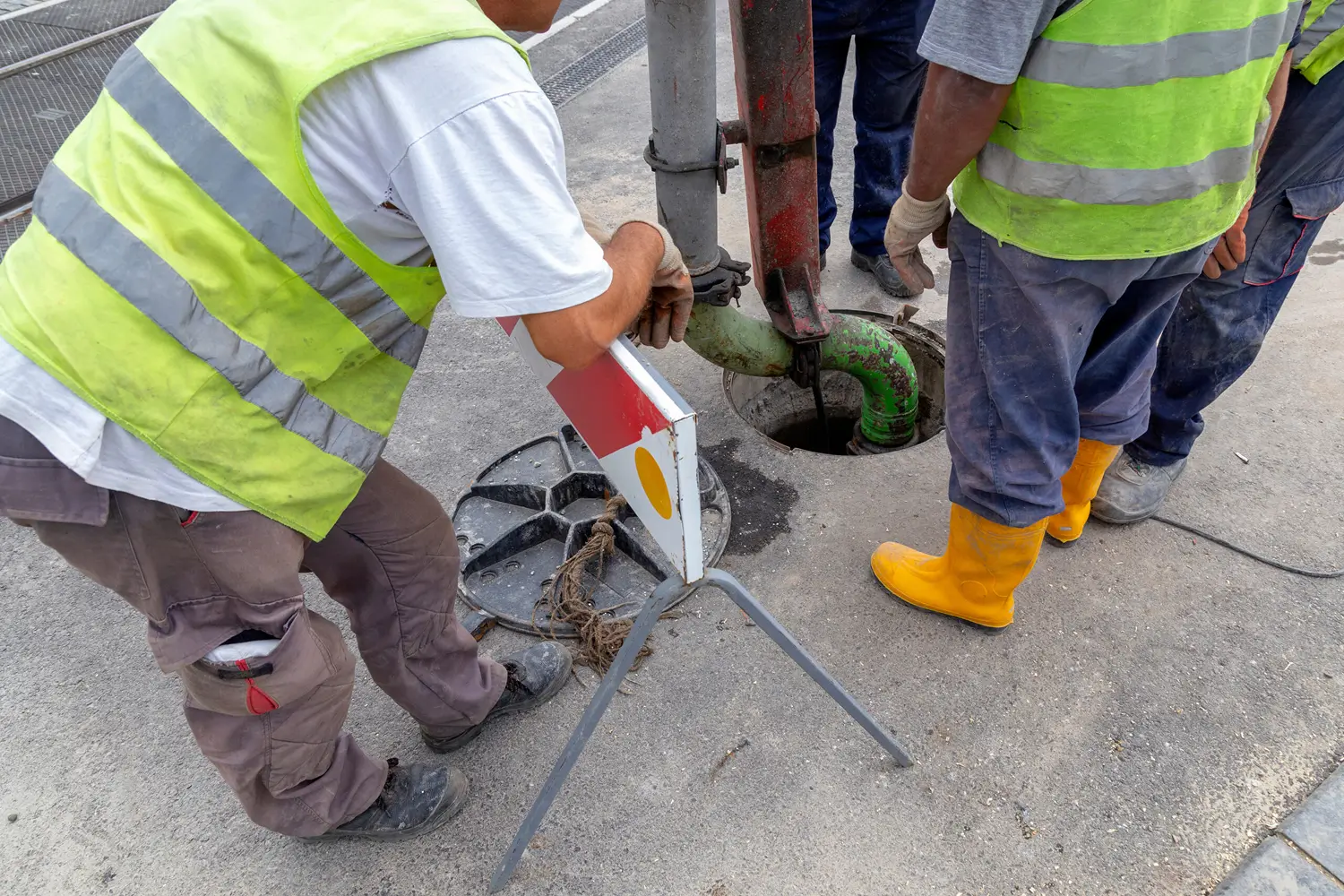 CCTV drain survey inspection in Harlow